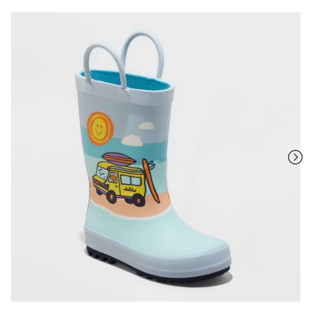Cat & Jack Toddler Evan Rainboots - New size 11